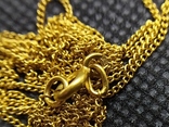 Золотая цепочка с кулоном , производства Ссср, фото №8