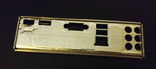 Тыльная планка, заглушка материнской платы типа ASUS P5B. Блиц, фото №7