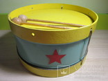 Барабан детский из СССР, фото №2