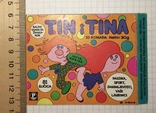 Упаковка, коробка жувальна гумка "Tin i Tina", Pliva, Загреб, фото №2