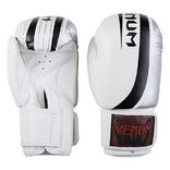 Боксерские перчатки Venum, DX, 10oz, белый-серебро, фото №4