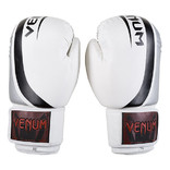 Боксерские перчатки Venum, DX, 10oz, белый-серебро, фото №2