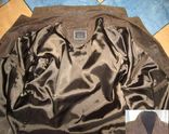 Большая кожаная мужская куртка ITALLO. Италия. Лот 935, фото №6