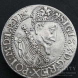 Орт 1613 года короля Сигизмунда III Ваза. Монетный двор города Гданьск., фото №4