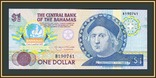 Багамские о-ва (Багамы) 1 доллар 1992 P-50 (50a) UNC, фото №2