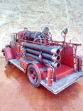 Модель автомобиля,ретро грузовик, пожарная машина, фото №8