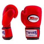Боксерские перчатки Twins, FLEX, красный, фото №4