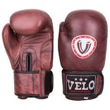 Боксерские перчатки Velo antique, кожа, 10oz, фото №3