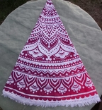 Ethnic tablecloth for a round table D 180 cm.India.Eco-cotton., photo number 13