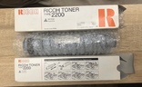 Тонер-картридж Black type 2200 для Ricoh FT2012 / FT2212 за два, фото №2