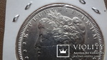 1  доллар 1887  США  серебро   Холдер  18 ~, фото №8
