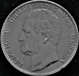 2 союзних талера – 3,5 гульдена 1841 року, Людвіг ІІ, Гессен, срібло, фото №2