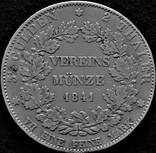 2 союзних талера – 3,5 гульдена 1841 року, Людвіг ІІ, Гессен, срібло, фото №3