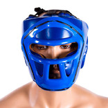 Шлем Everlast, маска, синий, фото №2