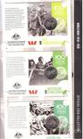 Australia Австралия-14 монет x 20 Cents 2015 UNC WWI-100 Years of Anzac in folder in album, фото №4