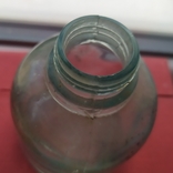 Широкая стеклянная бутылочка с резьбой для крышечки. высота 75мм, фото №6
