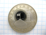 3 рубля 1994 Партизанское движение Россия, фото №8