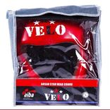 Шлем боксерский Velo AIBA, кожа, красный, фото №6