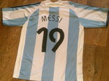 Messi 19 , 10 - футболки Барса, Аргентина, фото №5