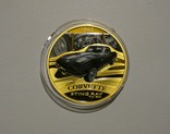 Легендарные классические автомобили - набор из 5 монет - серебро, позолота, тираж 500 шт., фото №4