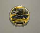 Легендарные классические автомобили - набор из 5 монет - серебро, позолота, тираж 500 шт., фото №6