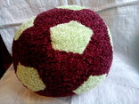 Подушка-игрушка Футбольный мяч, фото №3