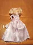 Кукла "Блондинка в сиреневой шубке"., фото №4