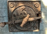 Топочная дверца «Крым» с символикой СССР, фото №2