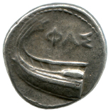 Статер 4в.до н.э. Ликия. Фаселис, фото №3