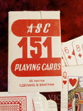 Карты игральные ASC 151 ( Венгрия, 55карт)., фото №3