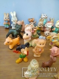 Коллекция 45 шт цельно резиновых игрушек СССР, фото №11