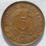 Финляндия 5 марок 1949, фото №2