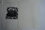 Г. и Н. Бурмагины 16 ксилографий печать с авторских досок, фото №6