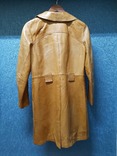 Пальто кожаное женское из СССР (№1), фото №3
