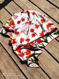 Шелковый платок Codello от итальянского дизайнера Риналдо Коделло " Тюльпаны", фото №2