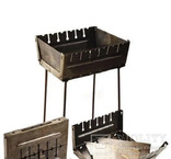 Мангал складной чемодан «Турист» 6 шампуров, фото №2