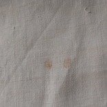 Старая льняная занавеска с вышивкой ручной работы  182*42 см.Прошлый век., фото №11