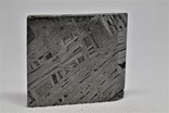 Пластина із залізного метеорита Aletai, 39.1 грам, із сертифікатом автентичності, фото №7