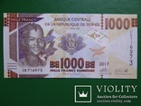 Гвинея - 1000 Francs 2017., фото №2