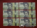  Индонезия - 5 шт x 1000 Rupiah 2016 / 2017, фото №2