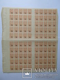 Гражданская война, лист 100 марок надпечатка 70 копеек Дальний Восток, фото №4