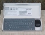 Беспроводная мини клавиатура и мышь, фото №2