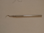 Зонд зубной угловой З-108 медицинская сталь, фото №2