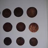 Монеты РИ 1 и 2 копейки (19 шт. Есть повторы) Одним лотом. См. Описание, фото №7