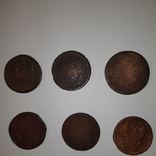 Монеты РИ 1 и 2 копейки (19 шт. Есть повторы) Одним лотом. См. Описание, фото №8