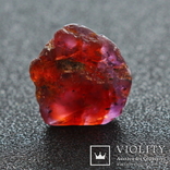 Крупный не облагороженный кристалл рубина 9.4510 карат 13х11х6мм Мадагаскар, фото №2