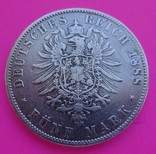 Бавария, 1888 год, 5 марок, фото №5