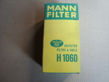 MANN-FILTER H1060 Масляный фильтр MAN F 90, photo number 2