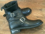 Sendra (Испания) - кожаные бренд ботинки разм.39, фото №3