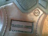 Claudio Conti - фирменные кожаные туфли разм.45, фото №11